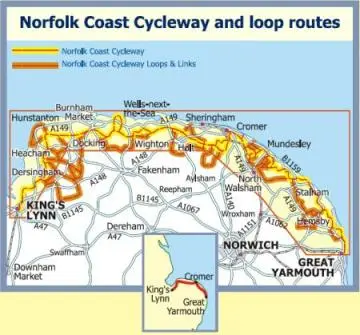 Norfolk Coast Cycleway.